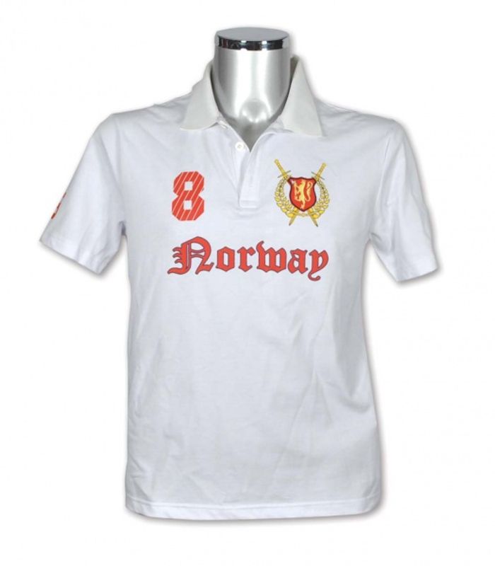 Pique - Riksvåpen - Hvit