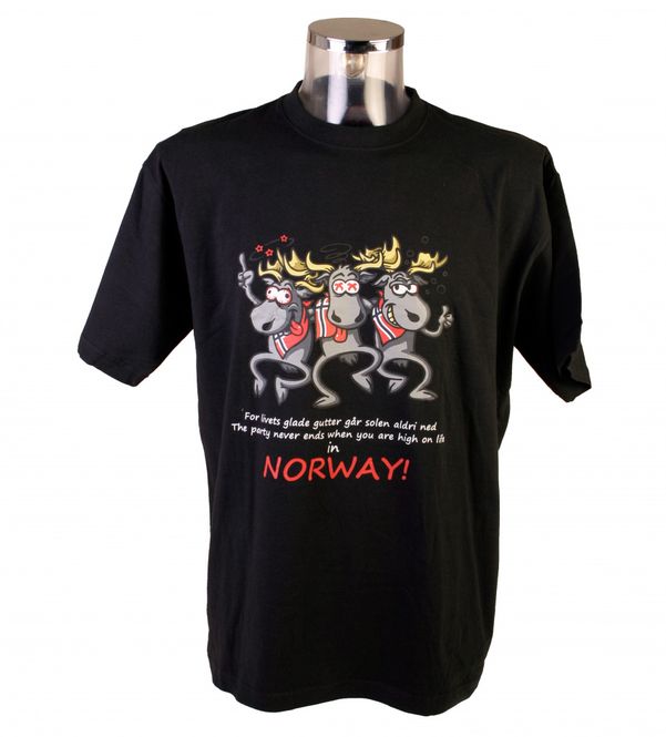 Main Image T-skjorte - Happy Moose
