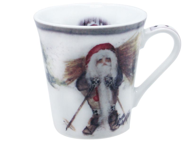 Gammelnissen, krus nr 10 - Nisse på ski