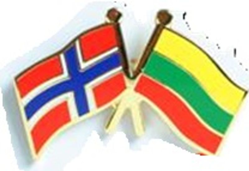 Vennskaps pin Norge - Litauen